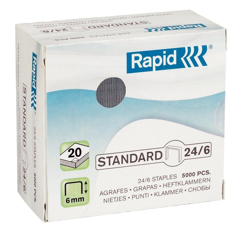 Zszywki Rapid 24/6 [24859800] A'5000 Standard