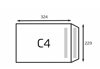 Koperty C4 SK Brązowe (229x324mm) A'250 /Ad-BM