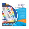 Przekładki ReadyIndex ze Spisem Treści A4 1-5 Avery Mix Kolorów No.01733501